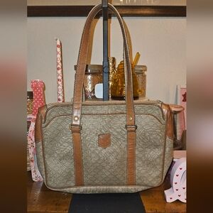Authentic Celine Tan and Brown Handbag